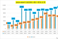 ?2024年新能源小微卡漲70%！遠程2.8萬輛居第一 奇瑞暴漲288% 江淮殺進前四